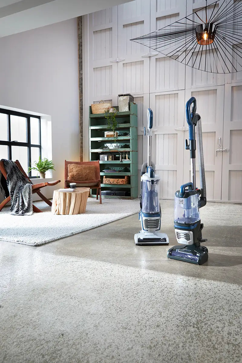 Vacmaster Respira upright vacuum cleaners in lounge