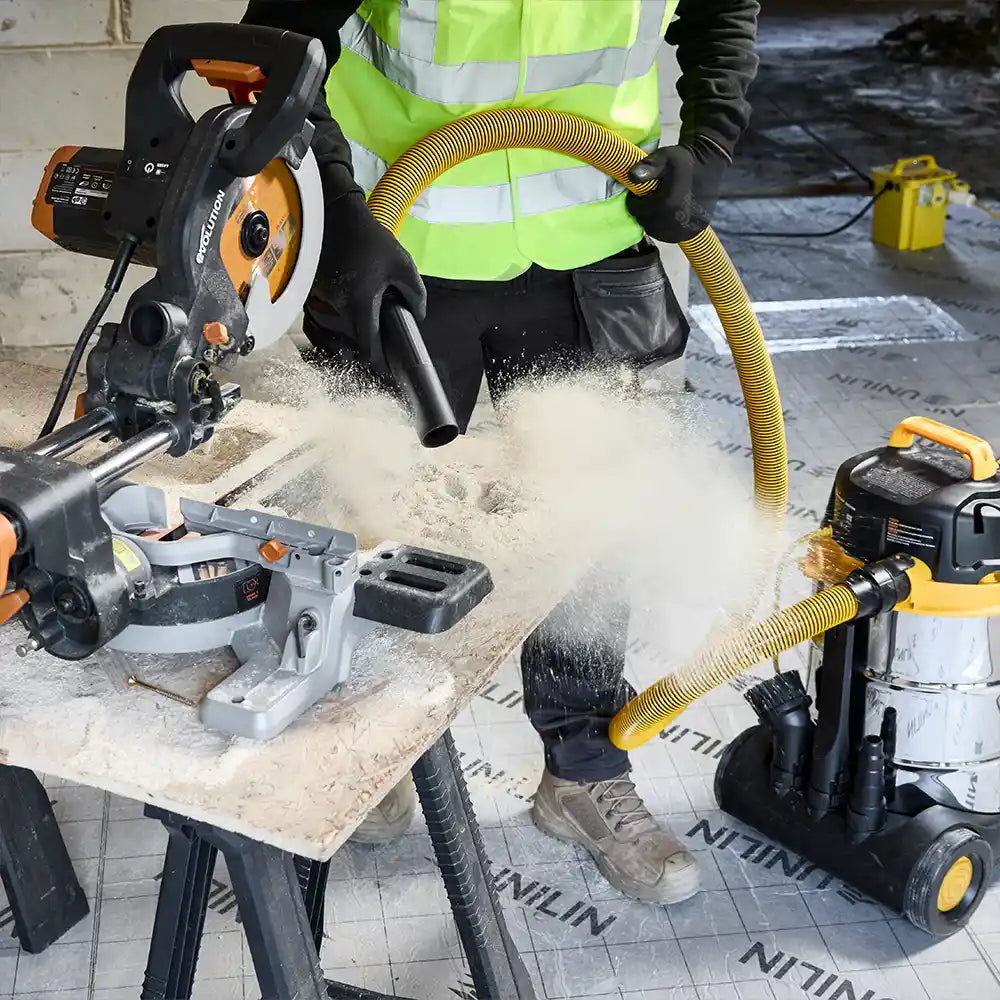 Blower function for dust clean up Vacmaster Power WDL30 PTO 110V trade wet and dry vacuum cleaner