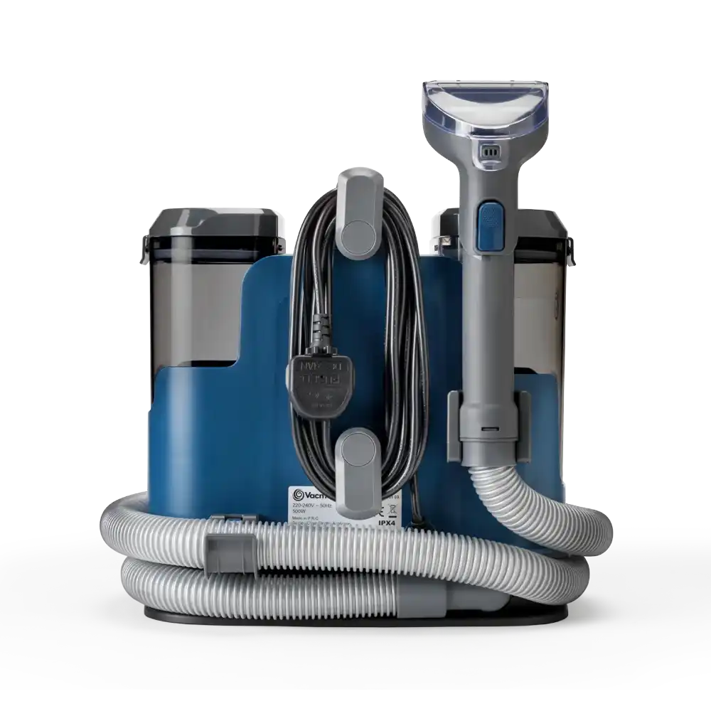 EasyClean Carpet Spot Cleaner with a long reach, easy to store power cord