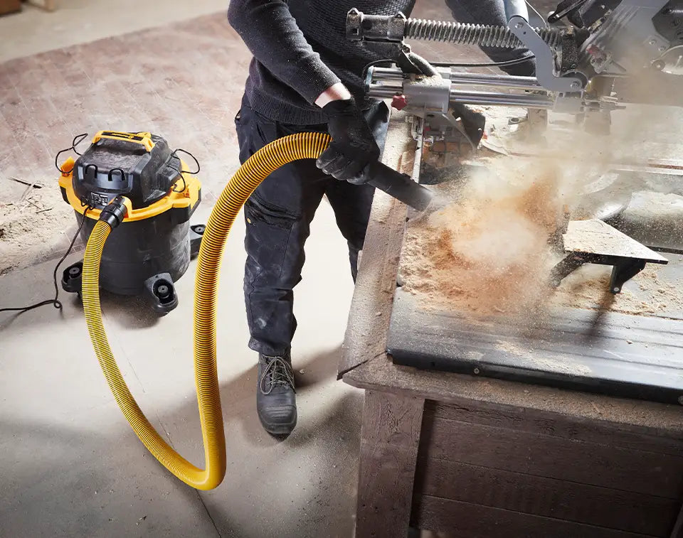 Dust Extractor VJF1235PF-01LC L35 with clearing mitre saw of dust with blower Function