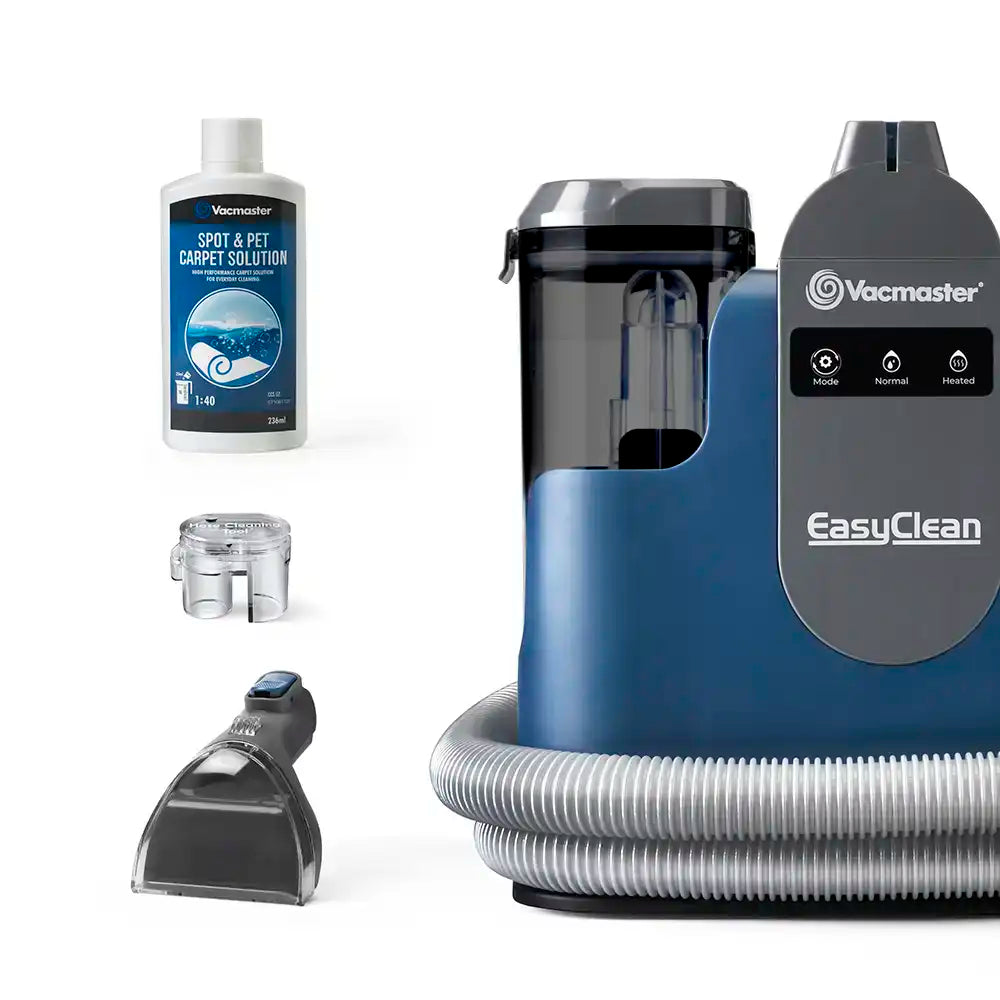 Vacmaster EasyClean Thermo heated spot cleaner in the box