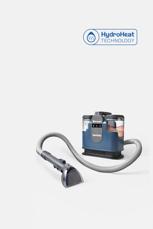 Vacmaster EasyClean Thermo heated carpet spot cleaner on pale grey background