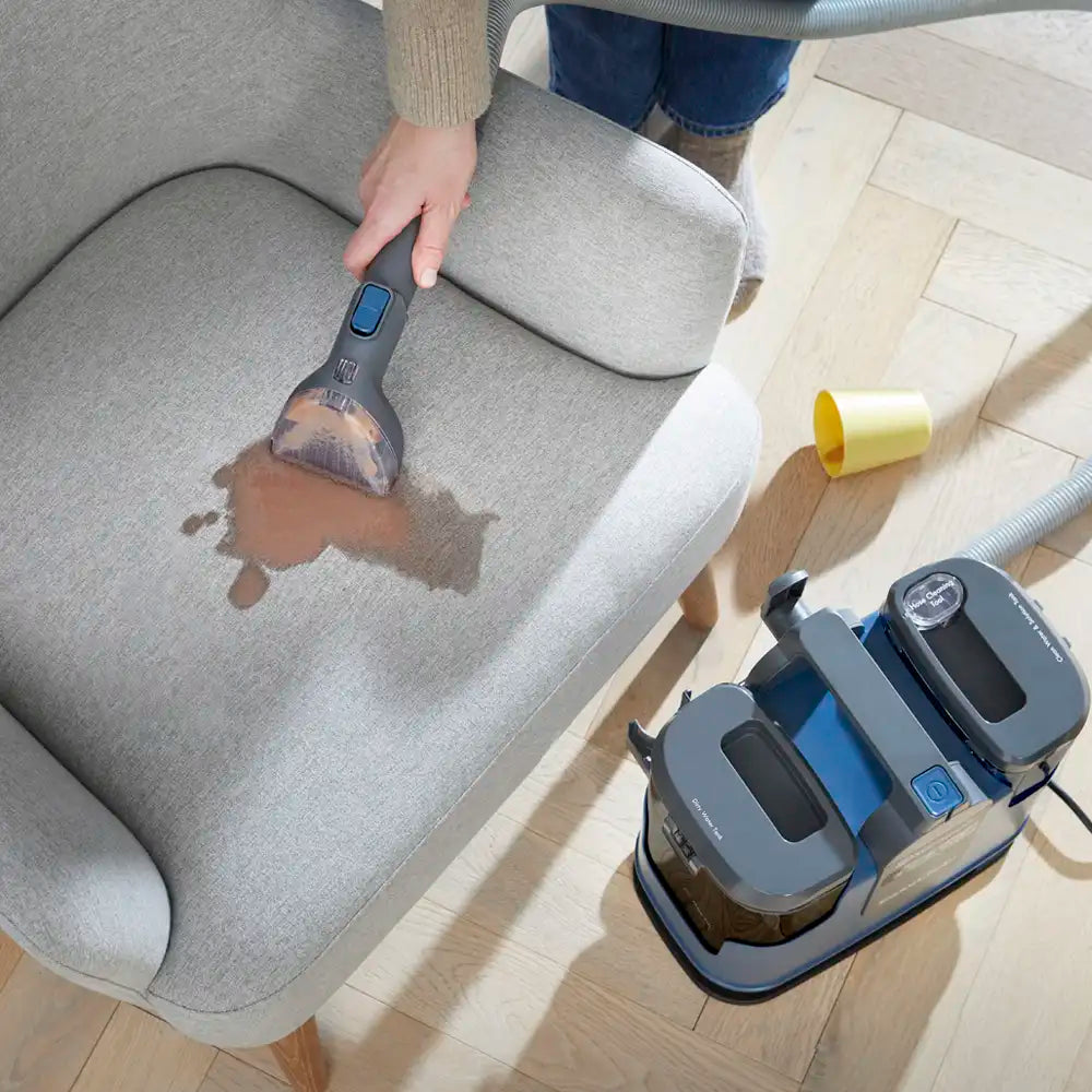 Vacmaster EasyClean Thermo heated carpet shampooer upholstery stain