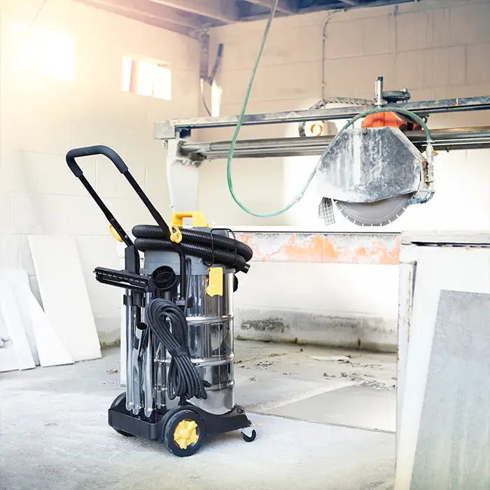An Extra Long Power Cable on the Vacmaster M Class 38L Dust Extractor