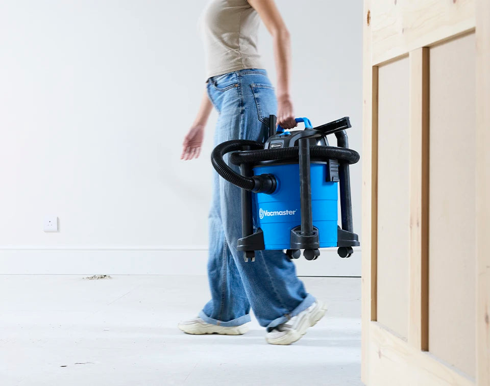Easy Handling Vacmaster lightweight being carried in one hand