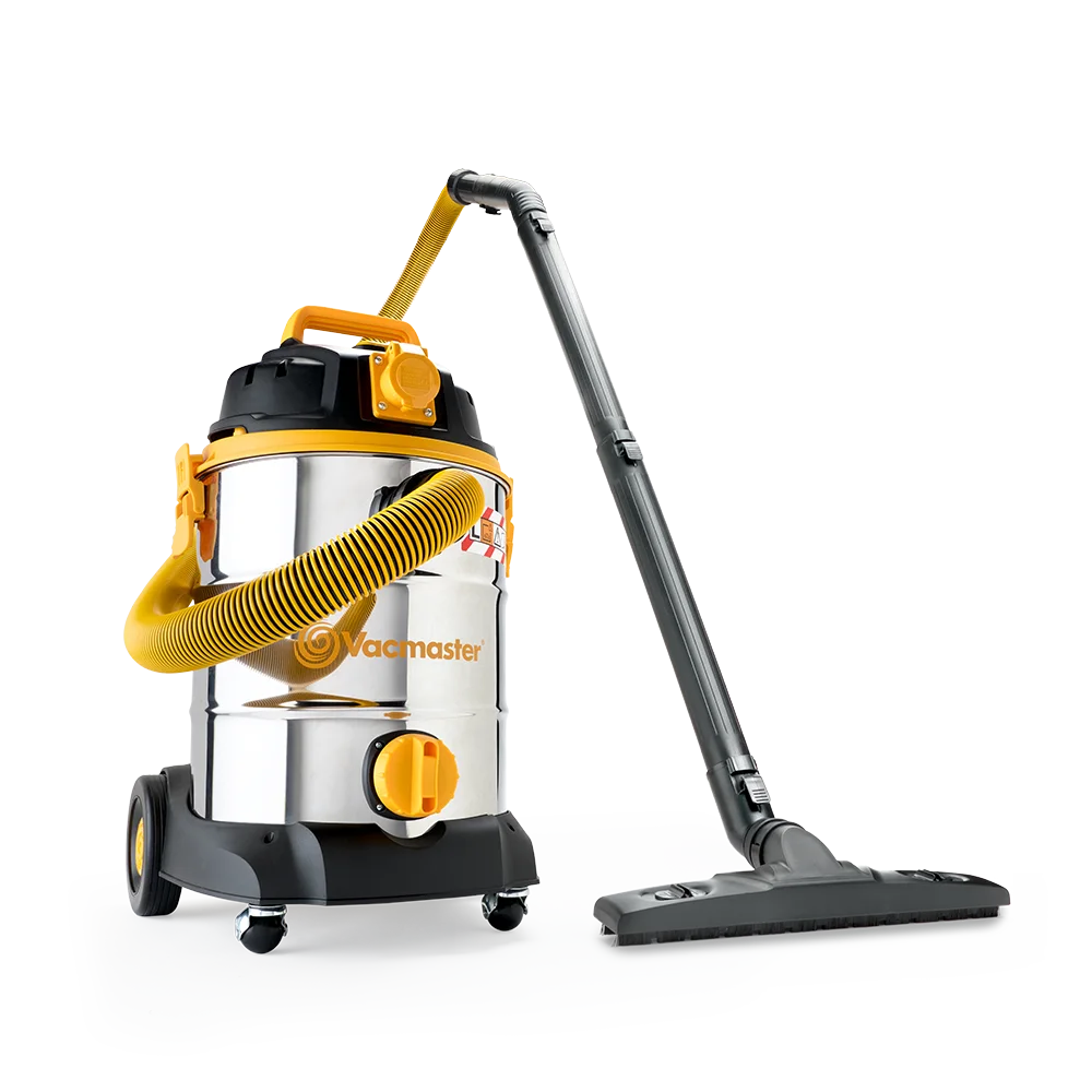 Vacmaster Power WDL30 PTO 110V Wet and Dry vacuum cleaner. Built for Trade certified site safe