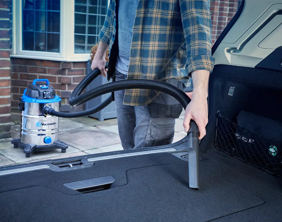 Well Balanced and Easy to use Vacuum Cleaner in Car Boot