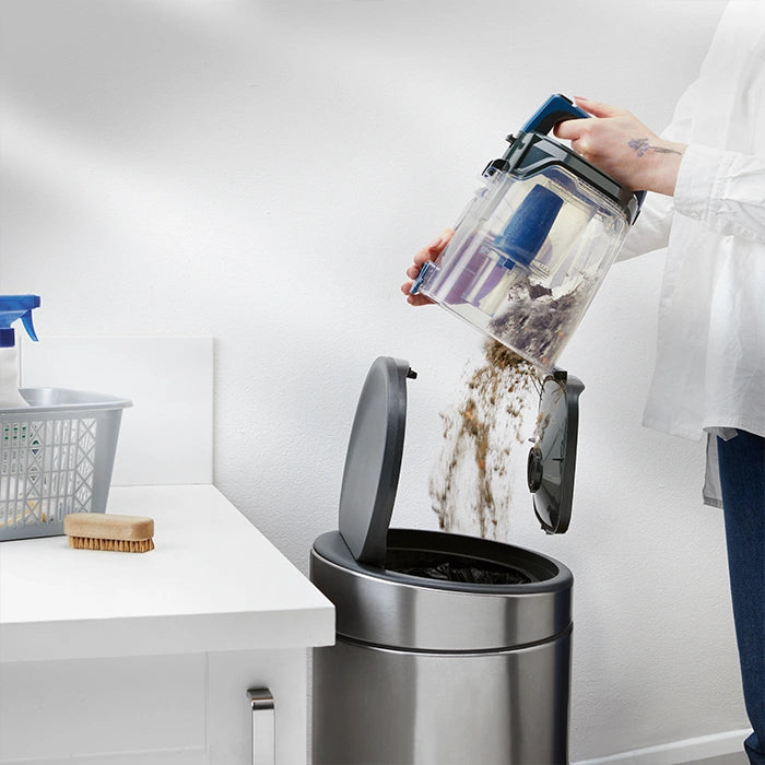 Vacmaster Respira Lift Off Vacuum Cleaner with No Touch Dust Bin Being Emptied