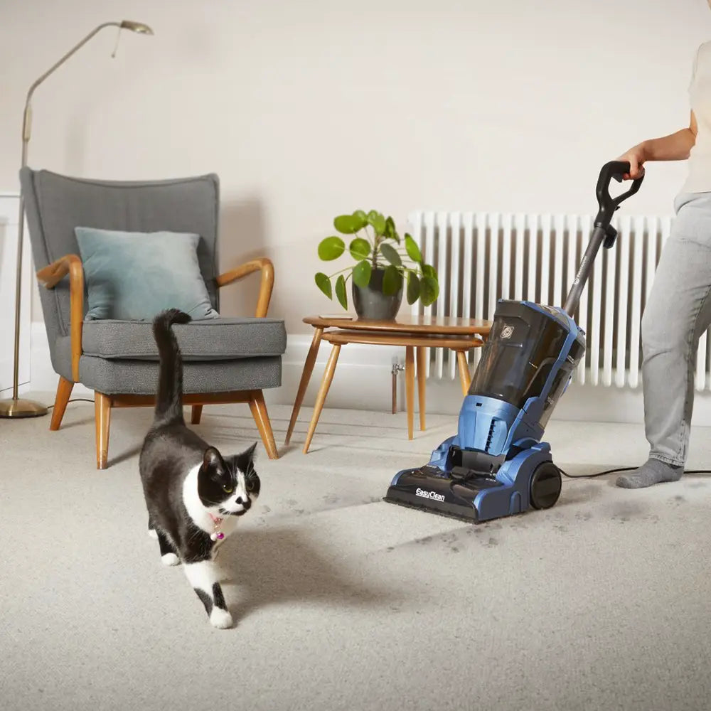 Pet Carpet Cleaner Vacmaster  EasyClean UCT Cleaning Pet Mess in Living Room CA0712UK