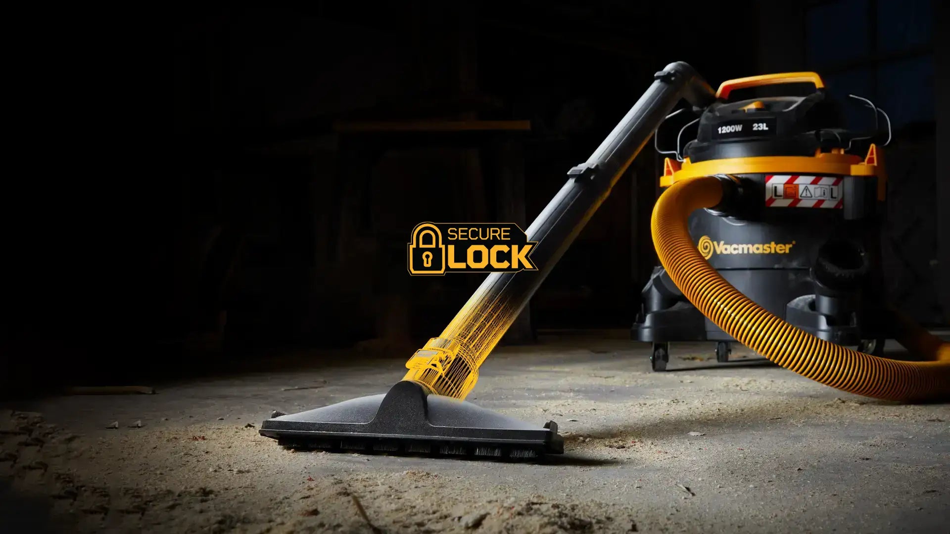 Vacmaster WD L23 SecureLock Vacuuming Dust