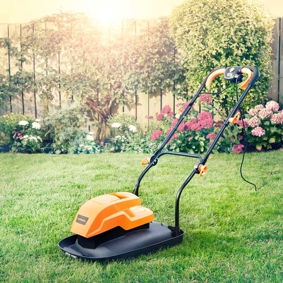 LawnMaster Electric Hover Mower 33cm 1500W Non Collection