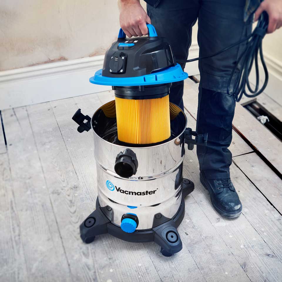 Vacmaster wet and dry hoover Power 30 PTO dry filterVQ1530SFDC